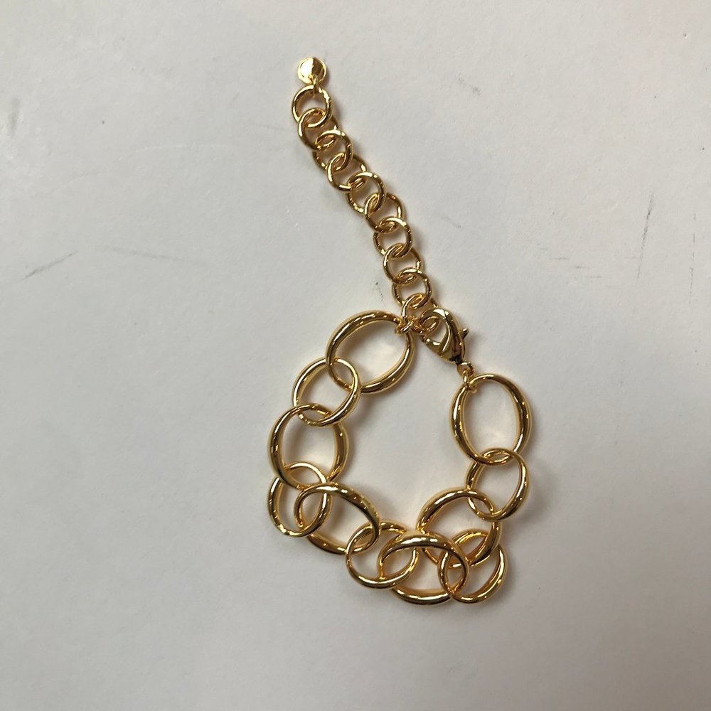 BAYOU WITH LOVE  Oval Chain Bracelet NWOT - Picture 5 of 7